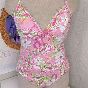Lilly Pulitzer vintage one-piece bathing suit